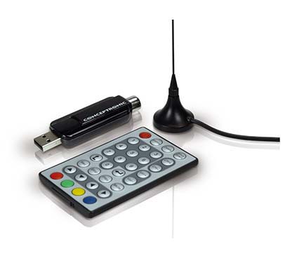 Conceptronic CTVDIGUSB2 Adaptador TV DIGITAL USB 2.0 / DVBT con mando a distancia