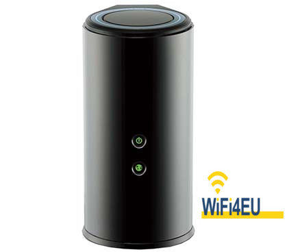 D-Link DIR-845L Wireless N 600 Dual Band Amplifi Cloud Gigabit Router with Smartbeam Technology - Apto para WiFi4EU