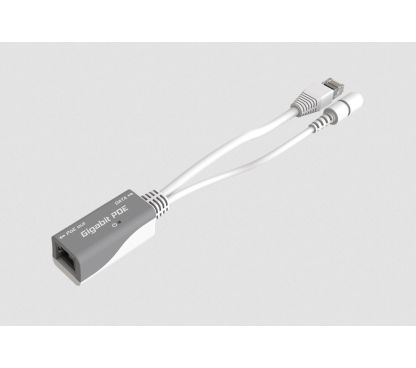 Mikrotik RBGPOE Inyector PoE pasivo gigabit 18-57V; PIN 4,5 18-57V; PIN 7,8 RETURN