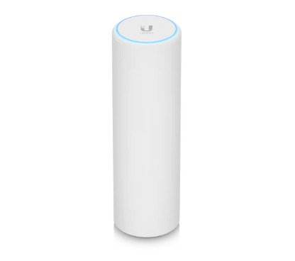 Ubiquiti U6-Mesh Punto de acceso WiFi 6 de interior/exterior diseñado para mesh. WiFi 6 4x4 de alta eficiencia (802.11ax). Banda de 5 GHz (4x4 MU-MIMO y OFDMA) con una tasa de rendimiento de 4,8 Gbps.