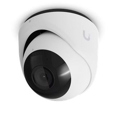 Ubiquiti UVC-G6-Turret-W Cámara PoE 4K resistente a intemperie y a manipulaciones con un sensor de imagen de 8 MP de 1/1.8 pulgadas, motor de inteligencia artificial Multi-TOPs y ajuste manual de 3 ejes. Visión nocturna de hasta 3
