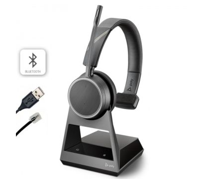 Poly VOYAGER 4210 OFFICE base 2 vias USB A Auricular inal mbrico