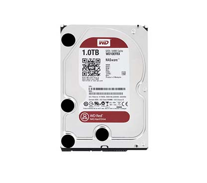 Western Digital RED WD10EFRX Disco duro - 1 TB - interno - 3.5 - SATA 6Gb/s - búfer: 64 MB - para My Cloud EX2; EX4