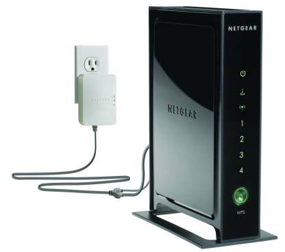 Netgear WNXR2000-100PES WIRELESS N 300 + POWERLINE AV BDNL