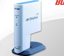 Buffalo WLI2-USB2-G54-3 54Mbps USB2.0 Wireless Adapter